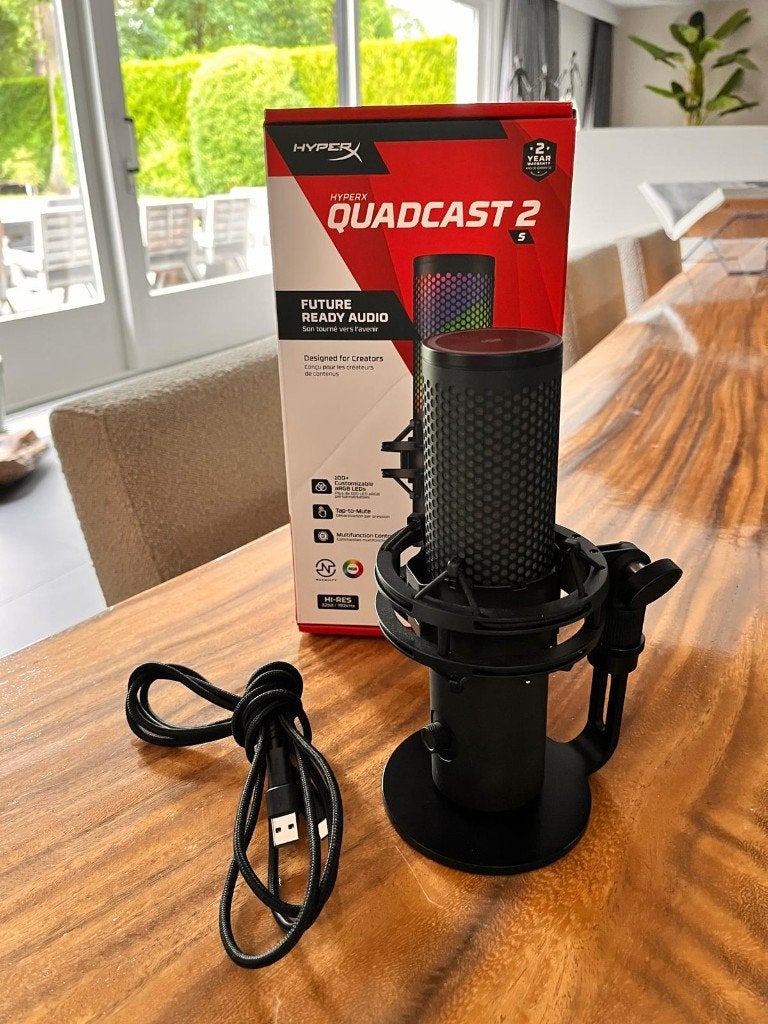 Hyper x quadcast 2, Ophalen of Verzenden, Nieuw, Studiomicrofoon