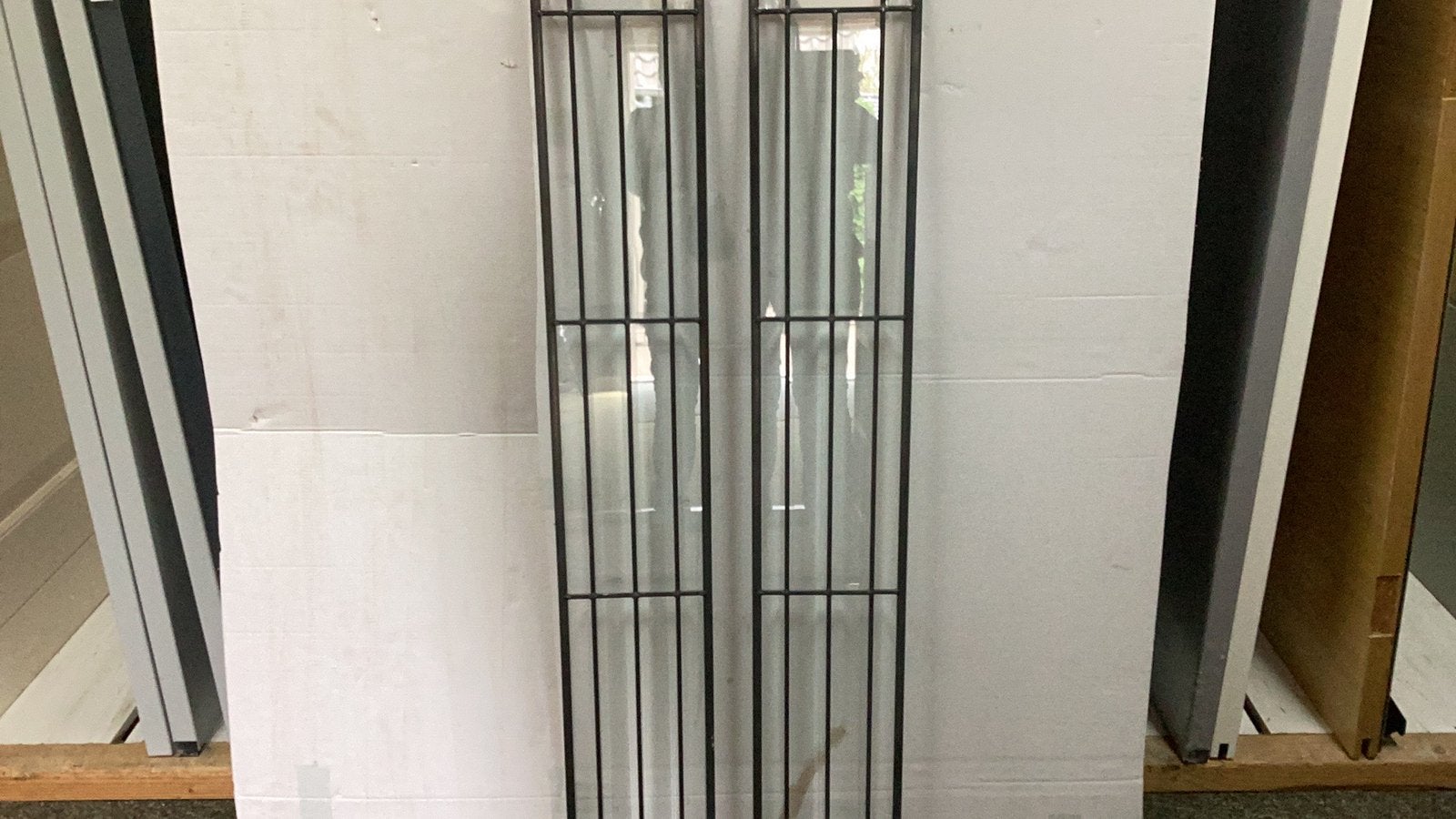 Glas in lood ruiten, Doe-het-zelf en Verbouw, Deuren en Horren, Ophalen, Binnendeur, 200 tot 215 cm, Glas