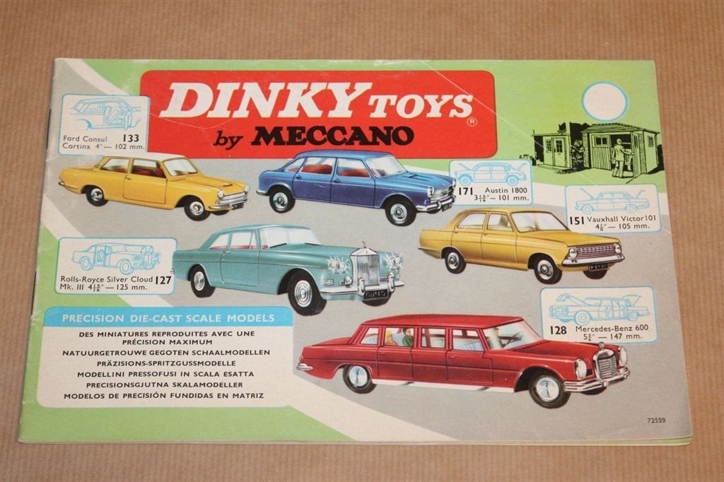 Fraaie Dinky Toys catalogus - 1965 !!, Ophalen of Verzenden