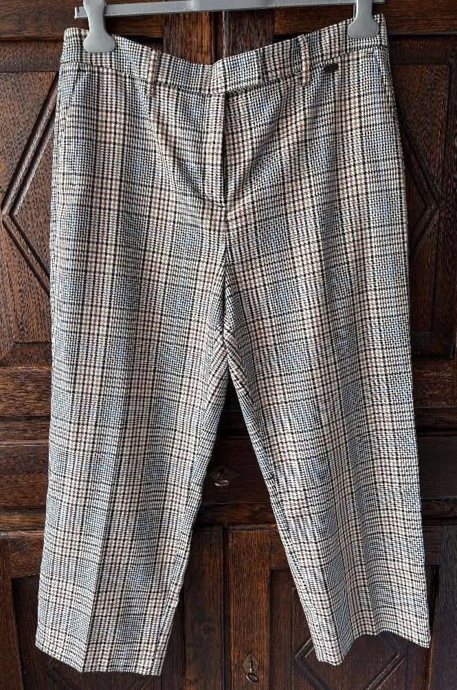 Geruite broek, damesbroek; CANDA Premium; maat 44, Kleding | Dames, Beige, Maat 42/44 (L), Ophalen of Verzenden, Zo goed als nieuw