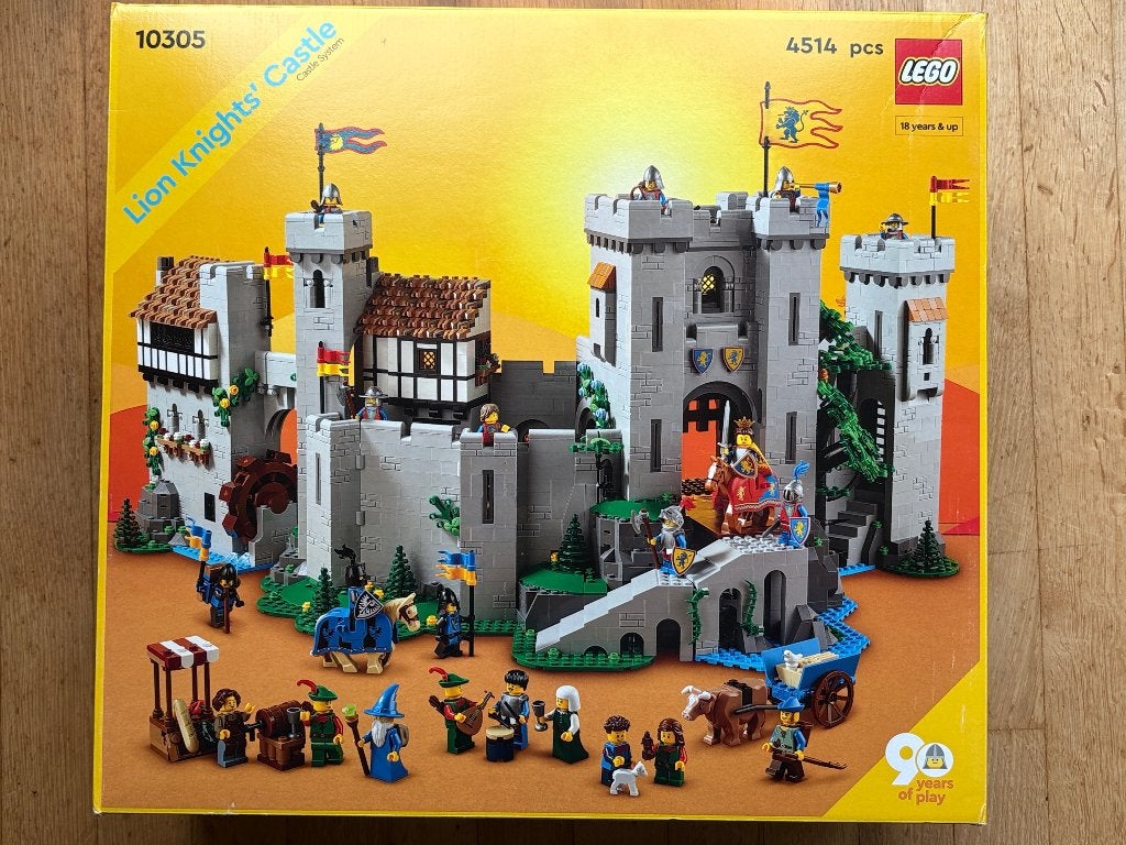 Lego 10305 Leeuwenridders kasteel NIEUW, Kinderen en Baby's, Speelgoed | Duplo en Lego, Lego, Castle, Complete set, Compleet