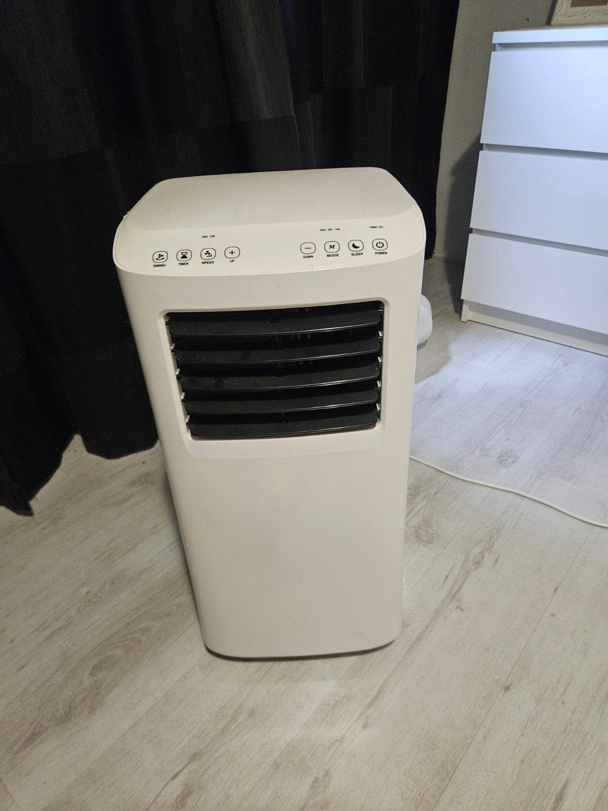 SilverCrest Mobiele Airco SMK 7000 B2 - Energieklasse A, Ophalen, Gebruikt, Minder dan 60 m³, 3 snelheden of meer