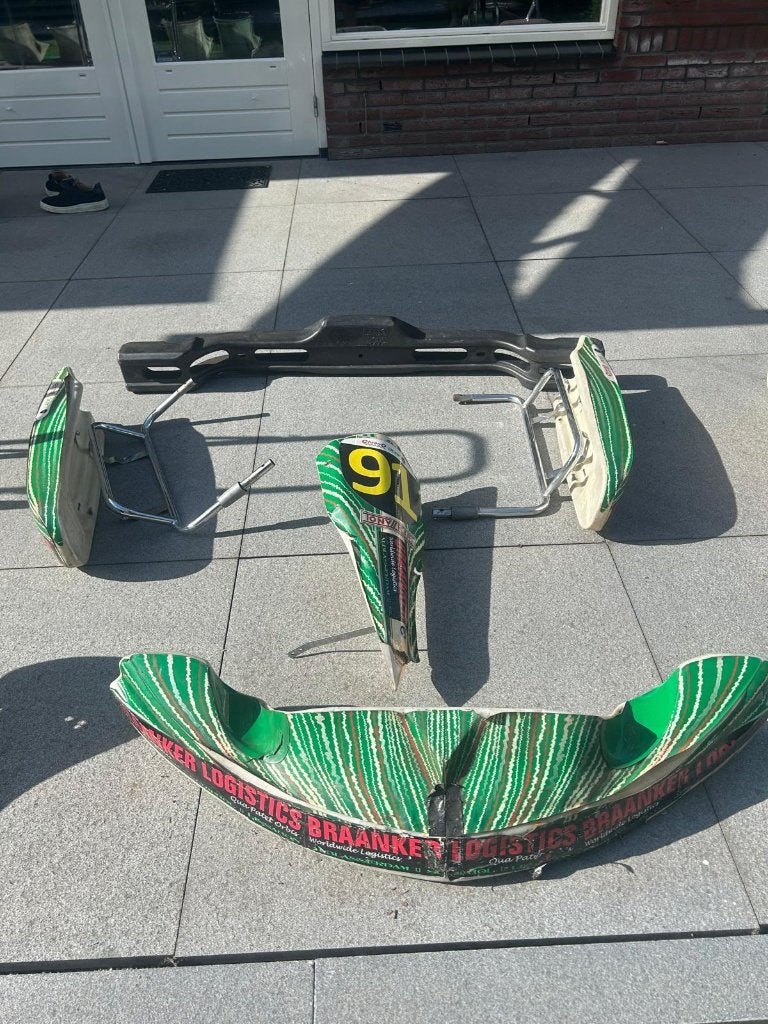 M4 bodywork Tony Kart, Ophalen of Verzenden, Gebruikt, Kart