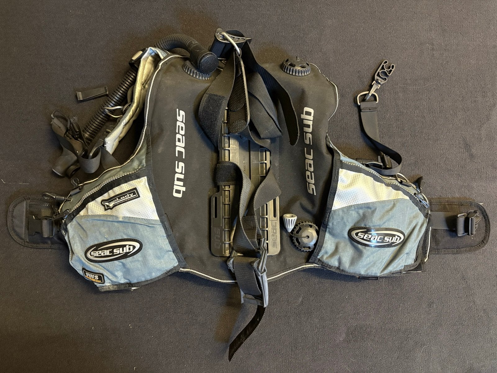 Seac Sub Duikvest / Trimvest, Watersport en Boten, Duiken, Ophalen of Verzenden, Gebruikt, Trimvest of Wing