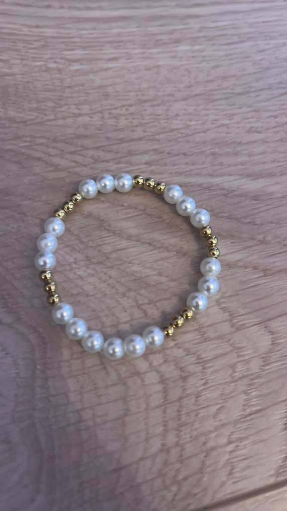 Armbandje, Ophalen of Verzenden, Zo goed als nieuw, Goud