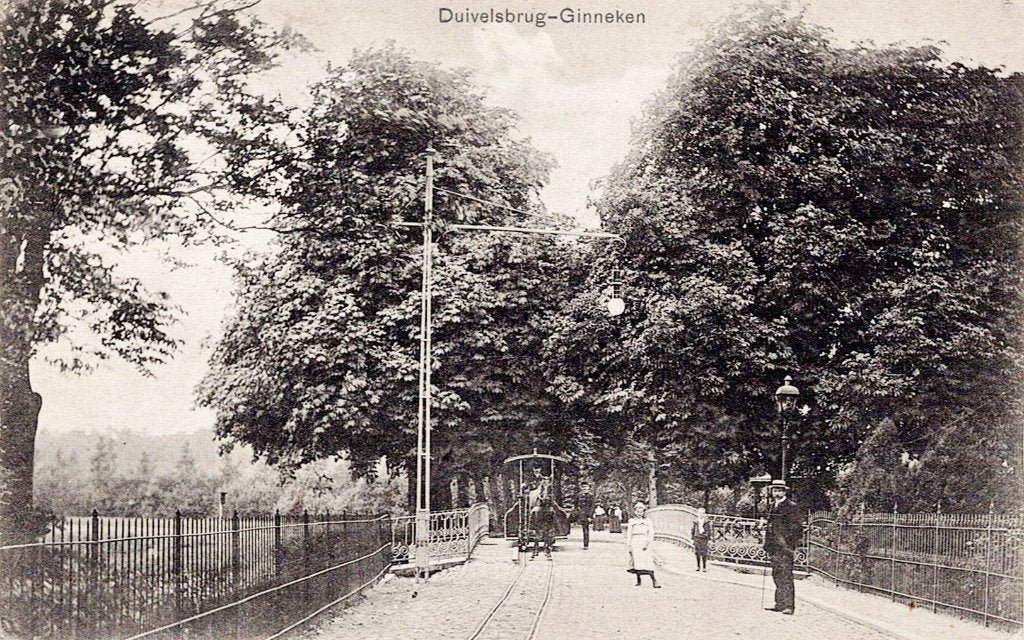 Ginneken Paardentram, Verzenden, Voor 1920, Gelopen, Noord-Brabant