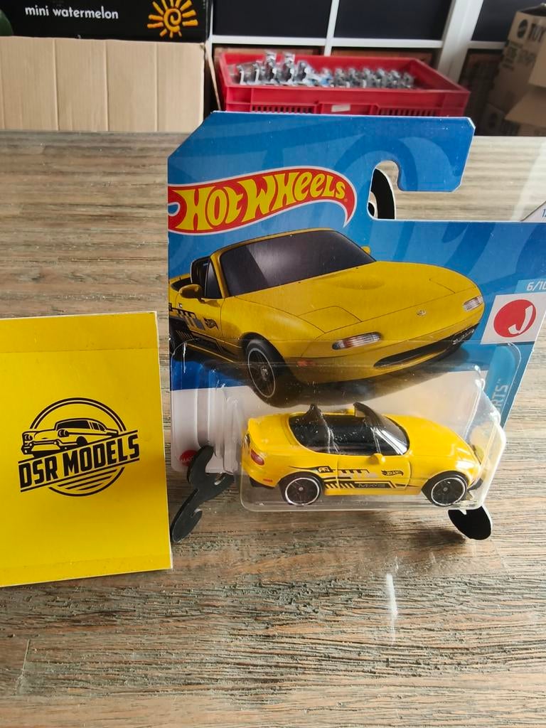 Hotwheels Mazda MX-5 Miata, S, Auto, R, Nieuw