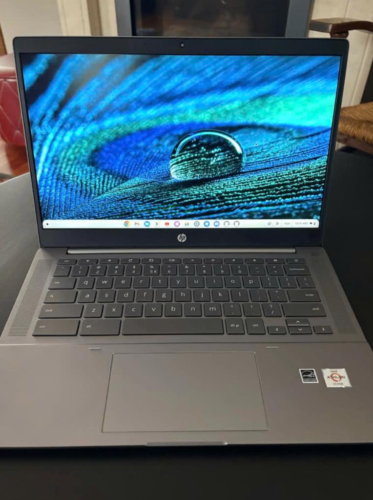 HP Chromebook 14b-na0700nd - Chrome OS Laptop, Computers en Software, Chromebooks, 14 inch, 4 GB of minder, HP chromebook, Qwerty