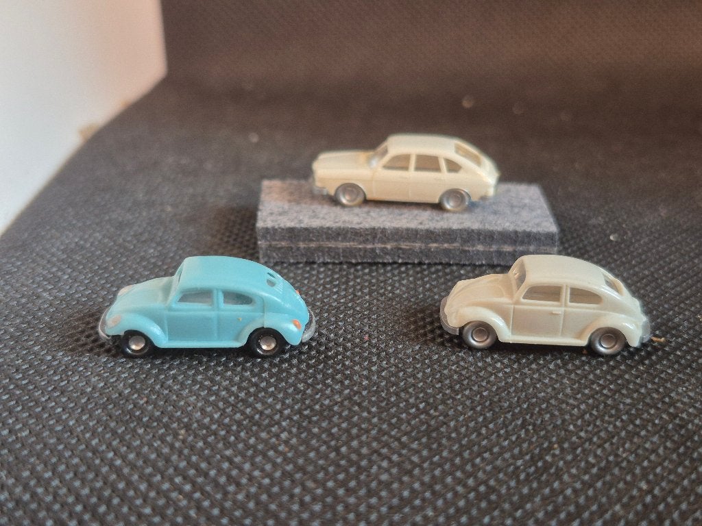 Wiking/I.M.U. - 3-set Volkswagen (16156), Overige merken, Gebruikt, Gelijkstroom, Overige typen