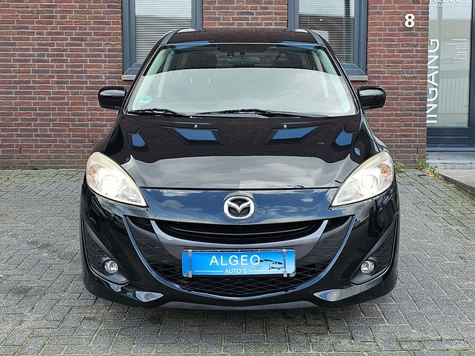 Mazda 5 2.0 Business / 7 Persoons / 150pk / Trekhak, Auto's, 1998 cc, Stof, Gebruikt, Huisgarantie