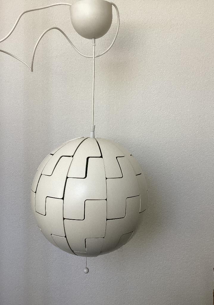 Ikea hanglamp PS 2014. Type T1231 wit/licht groen, Huis en Inrichting, Lampen | Hanglampen, Ophalen of Verzenden, Gebruikt, Kunststof