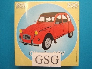 Citroën 2CV 200 st nr. Code 311-01, Hobby en Vrije tijd, Denksport en Puzzels, Ophalen, Minder dan 500 stukjes, Nieuw