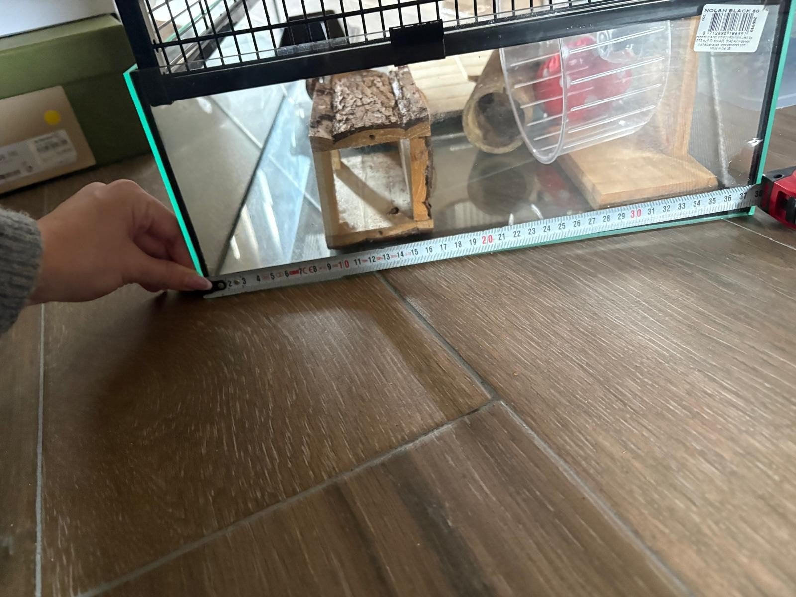 Foto 8 van kooi voor kleine hamstersoort met alle toebehoren