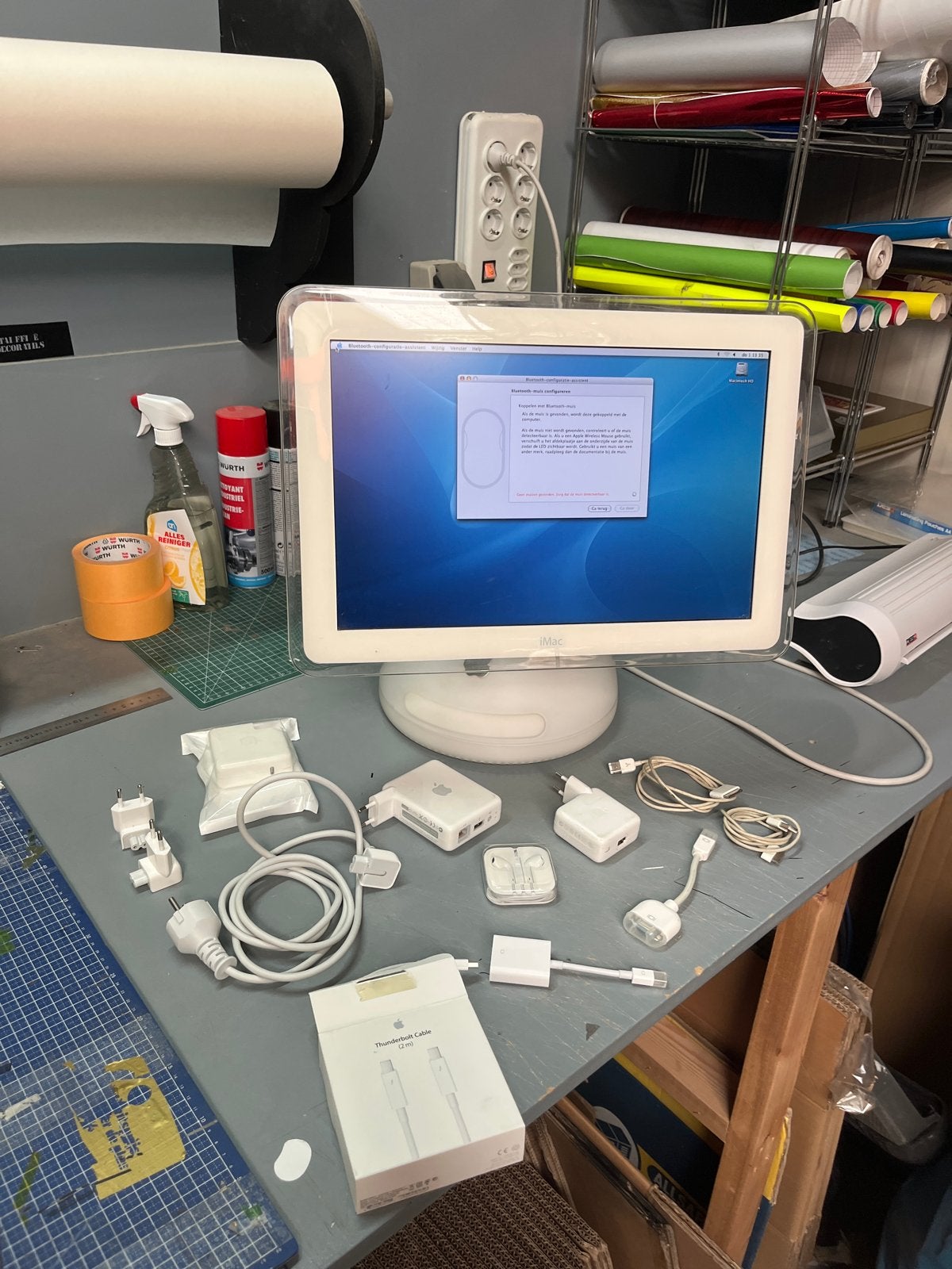 Apple iMac G4 'iLamp' met accessoires, Computers en Software, Apple Desktops, Gebruikt, Minder dan 4 GB, Verzenden, IMac