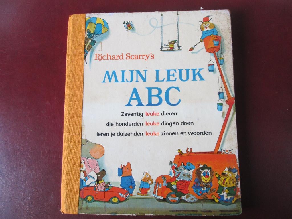 Richard Scarry's Mijn Leuk ABC, Boeken, Verzenden, Gelezen, Fictie algemeen