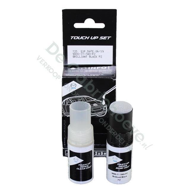 MX5 Lakstiftset PZ Brilliant Black, De Cabriohoeve VOF, Nieuw, Info@cabriohoeve.nl, Julianalaan 9, 9462PG Gasselte, Nederland