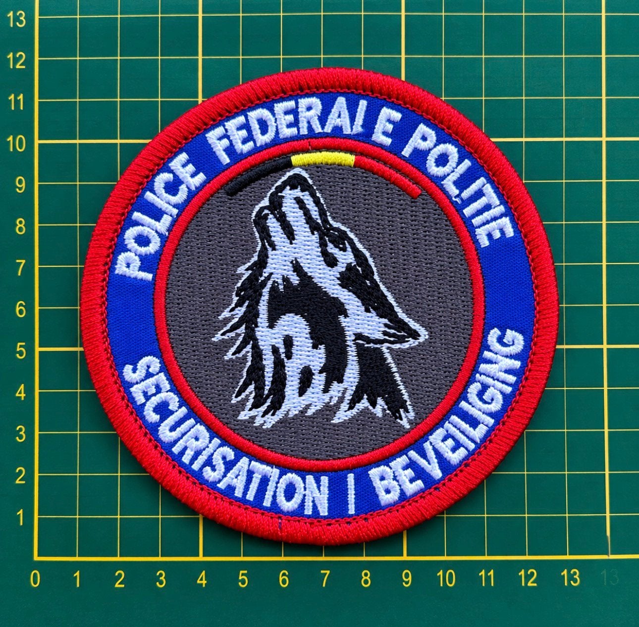 Belgische Federale Politie Patch, Ophalen of Verzenden, Overige soorten, Overige gebieden, Embleem of Badge
