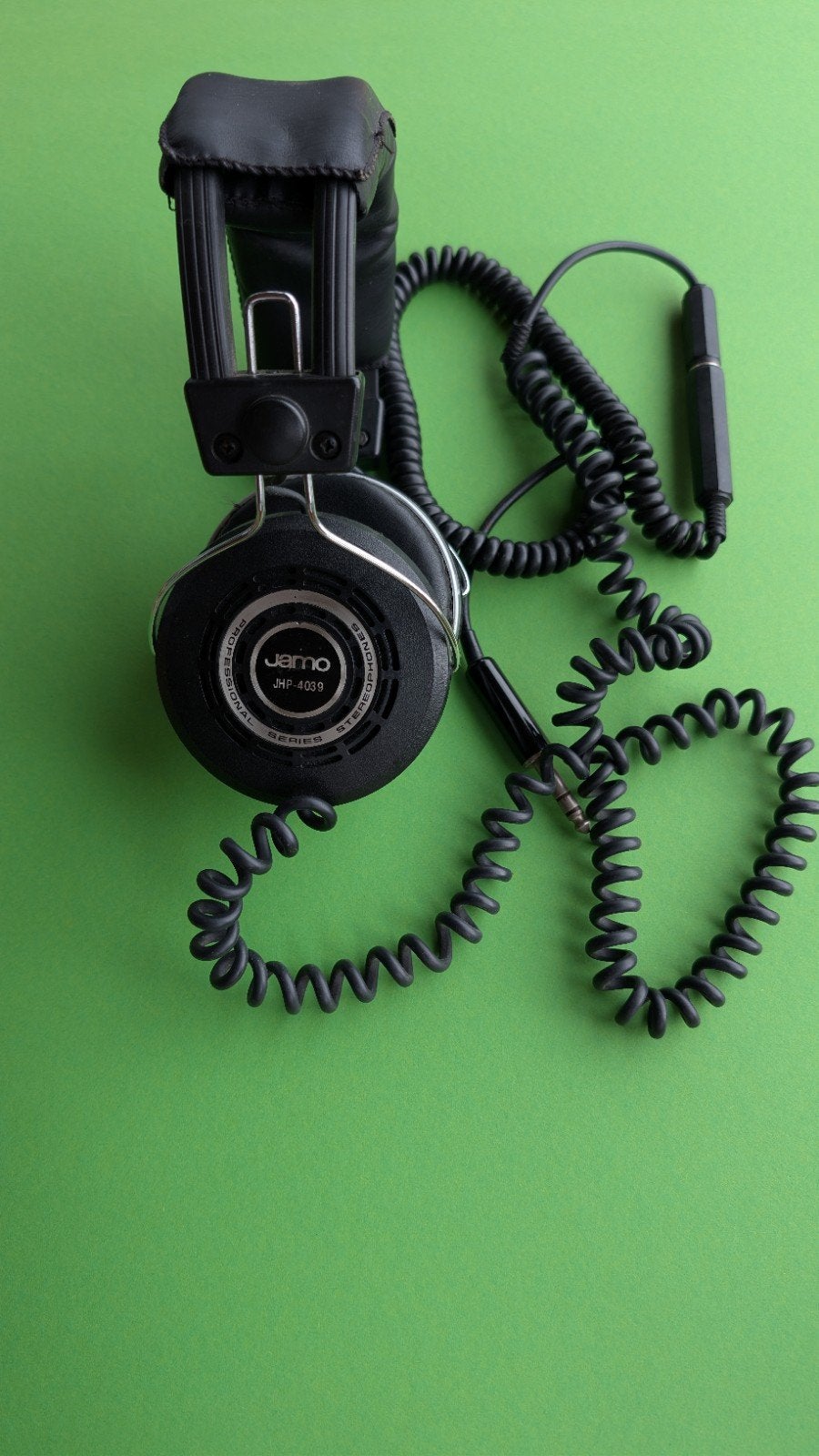 Jamo JHP-4039 Vintage Over-ear Koptelefoon - Zwart, Overige merken, Ophalen of Verzenden, Over-ear, Zwart