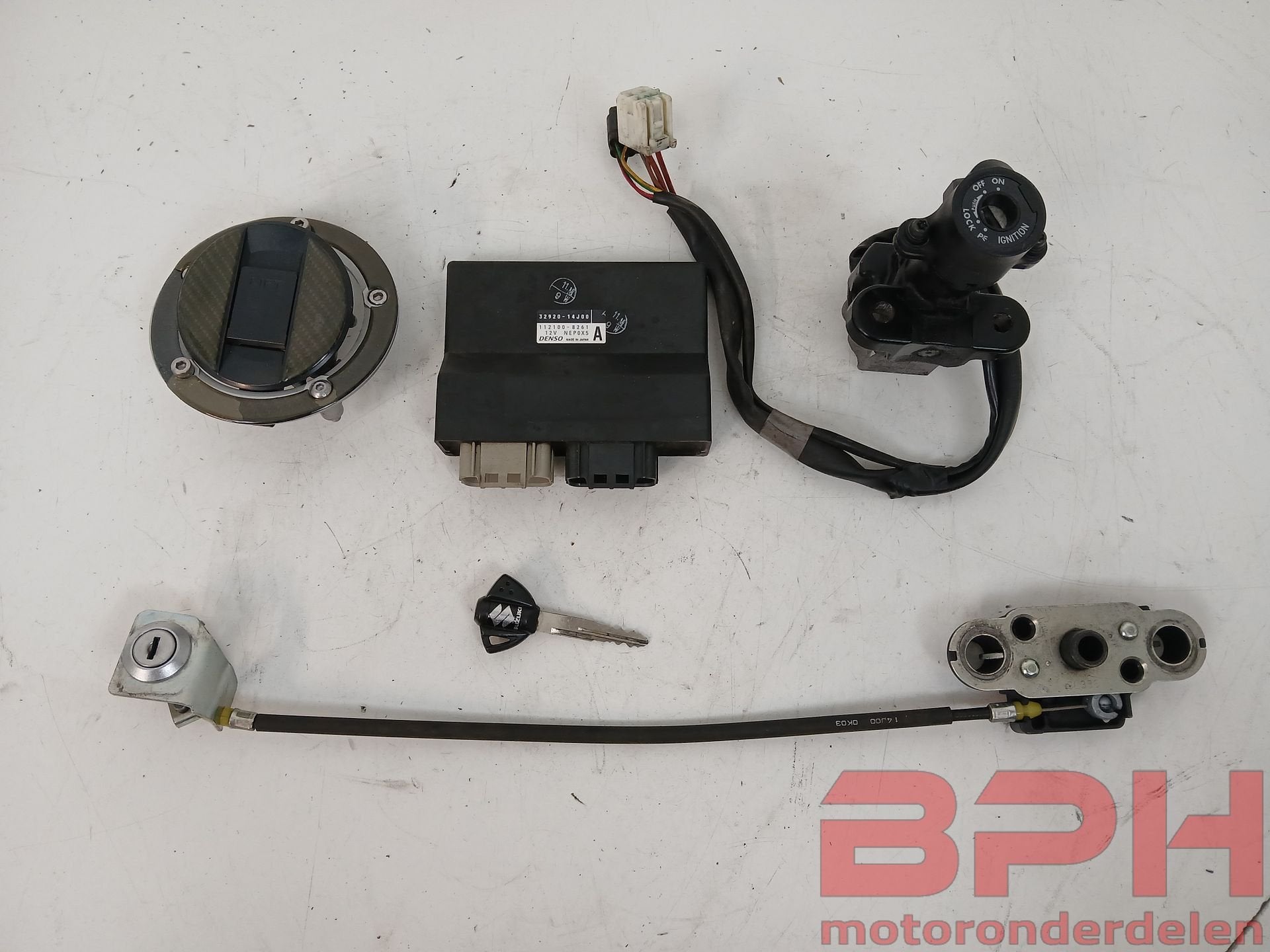 Slotenset + ECU Suzuki GSX-R 600 L1 L2 L3 L4 L5 L6 L7 2011 t, Ophalen of Verzenden, -, -, -