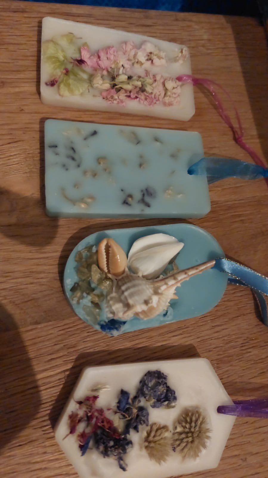 washangers maken workshop, Ophalen