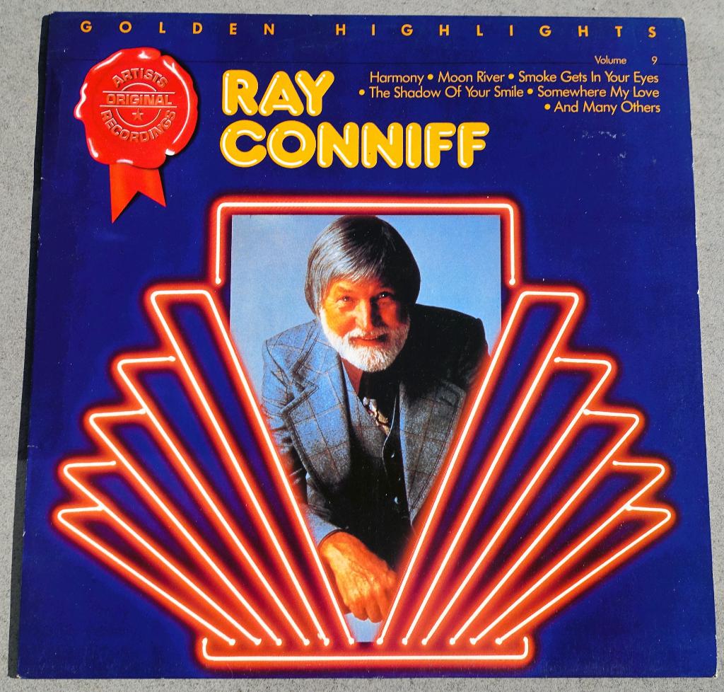 ray conniff , golden highlights - LP, Inclusief binnenhoes, Ophalen of Verzenden, Zo goed als nieuw, 12 inch