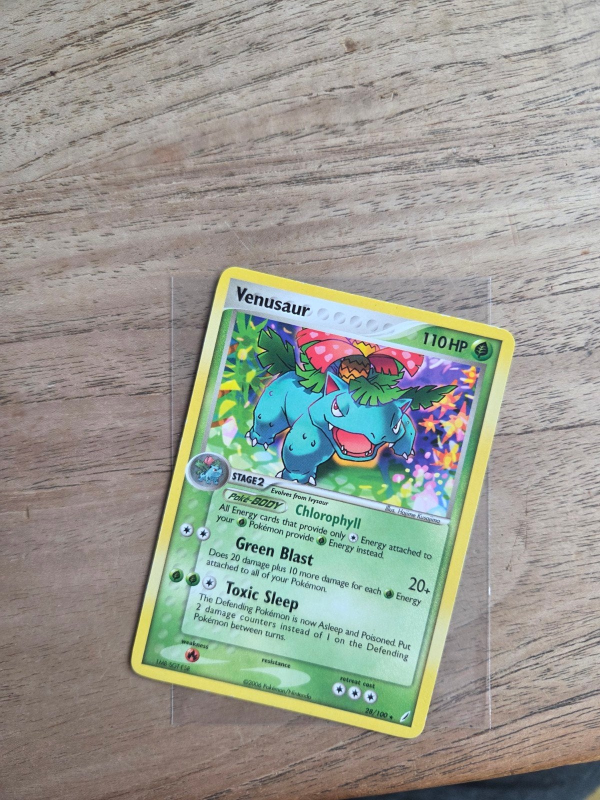Venusaur 28/100 Crystal Guardians, Ophalen of Verzenden, Gebruikt