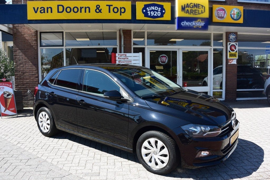 Volkswagen POLO 1.0 TSI 7-DSG COMFORTLINE / Airco / Cruise, Auto's, Euro 6, 95 pk, Met garantie (alle), Origineel Nederlands