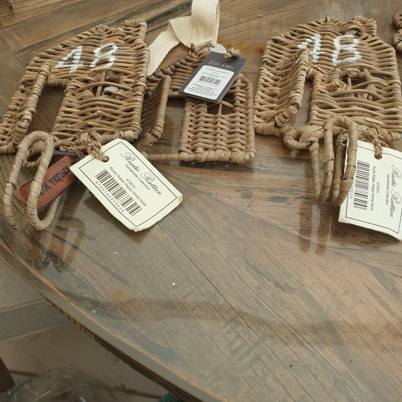 riviera maison happy home hook set 30%, Nieuw, Minder dan 100 cm, Hout, Ophalen