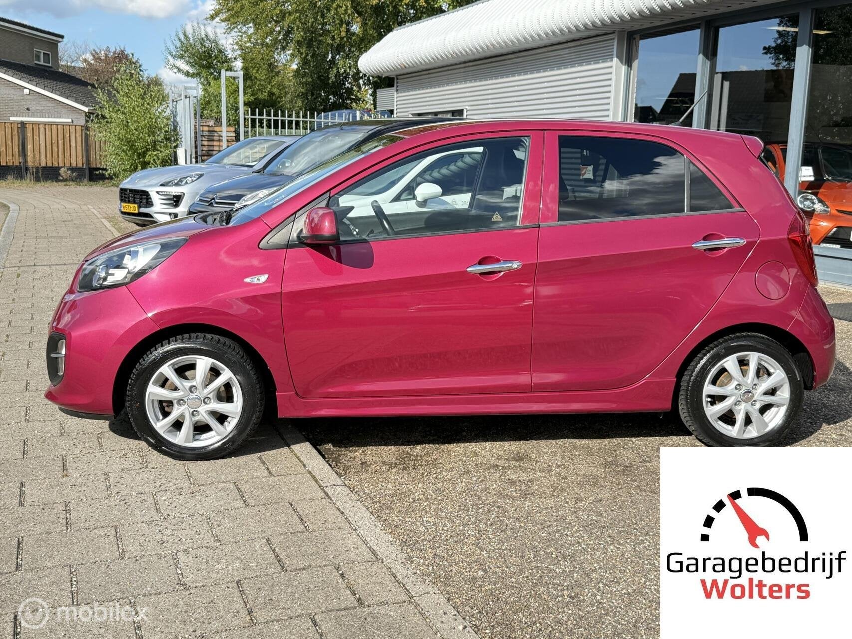 Kia Picanto 1.2 CVVT World Cup Ed. AIRCO 5DRS STOEL+STU.VERW, Voorwielaandrijving, Gebruikt, Zwart, Met garantie (alle)