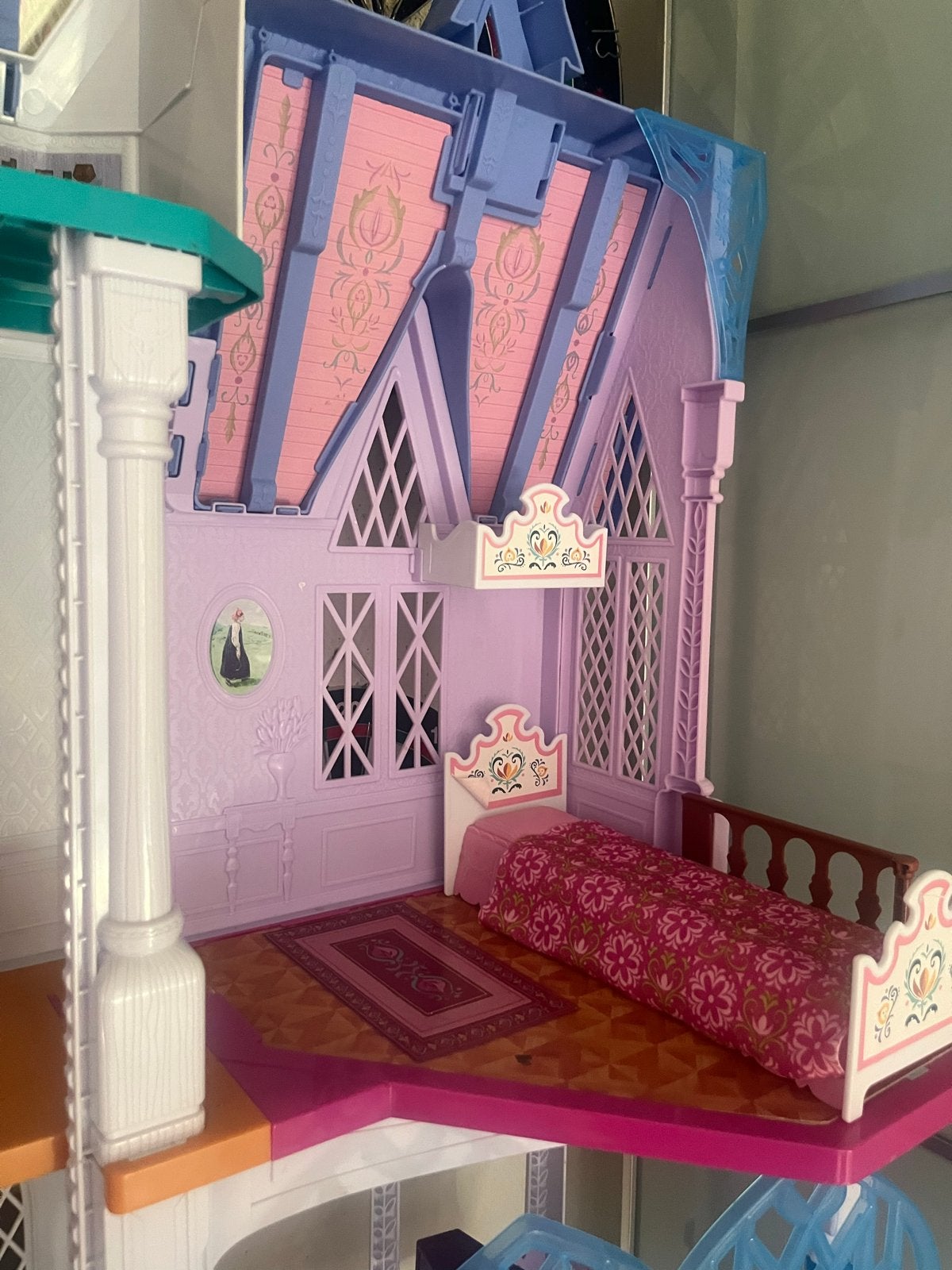 Frozen kasteel met accessoires, Ophalen, Gebruikt, Overige typen