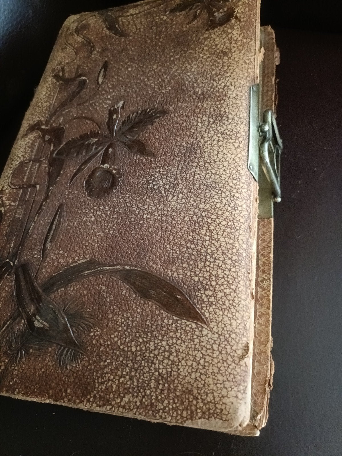 Antiek fotoalbum rond 1900, Ophalen of Verzenden