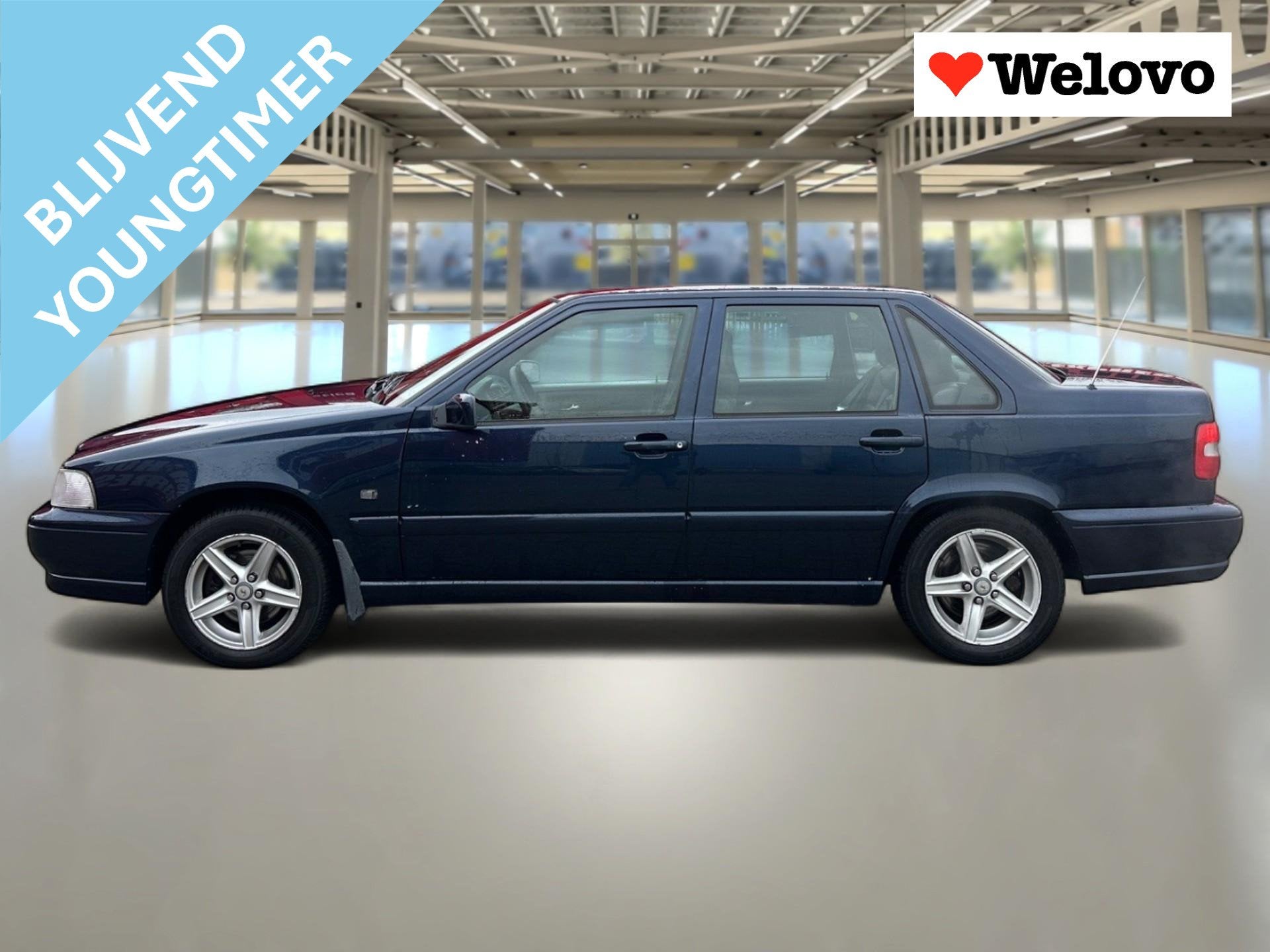 Volvo S70 2.4 Europa trekhaak., Auto's, Voorwielaandrijving, Stof, Gebruikt, Blauw