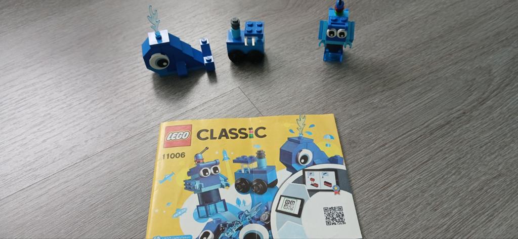 Lego Classic 11006, Lego, Ophalen of Verzenden, Zo goed als nieuw, Inclusief instructies