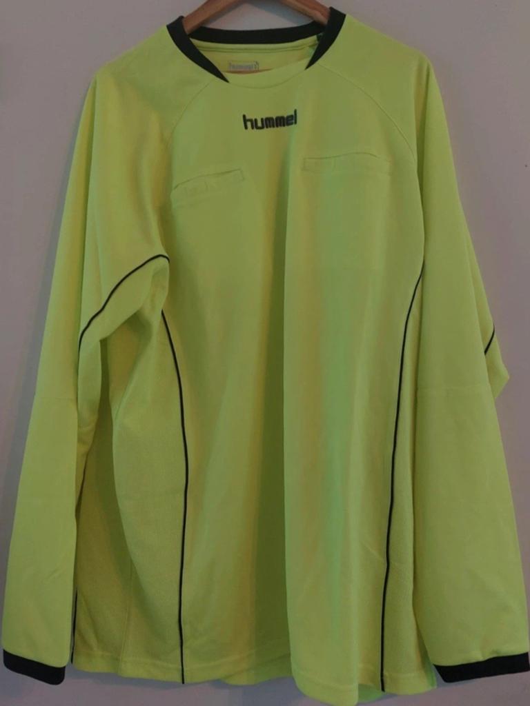 Scheidsrechter shirt, Geel, Overige maten, Ophalen of Verzenden, Zo goed als nieuw