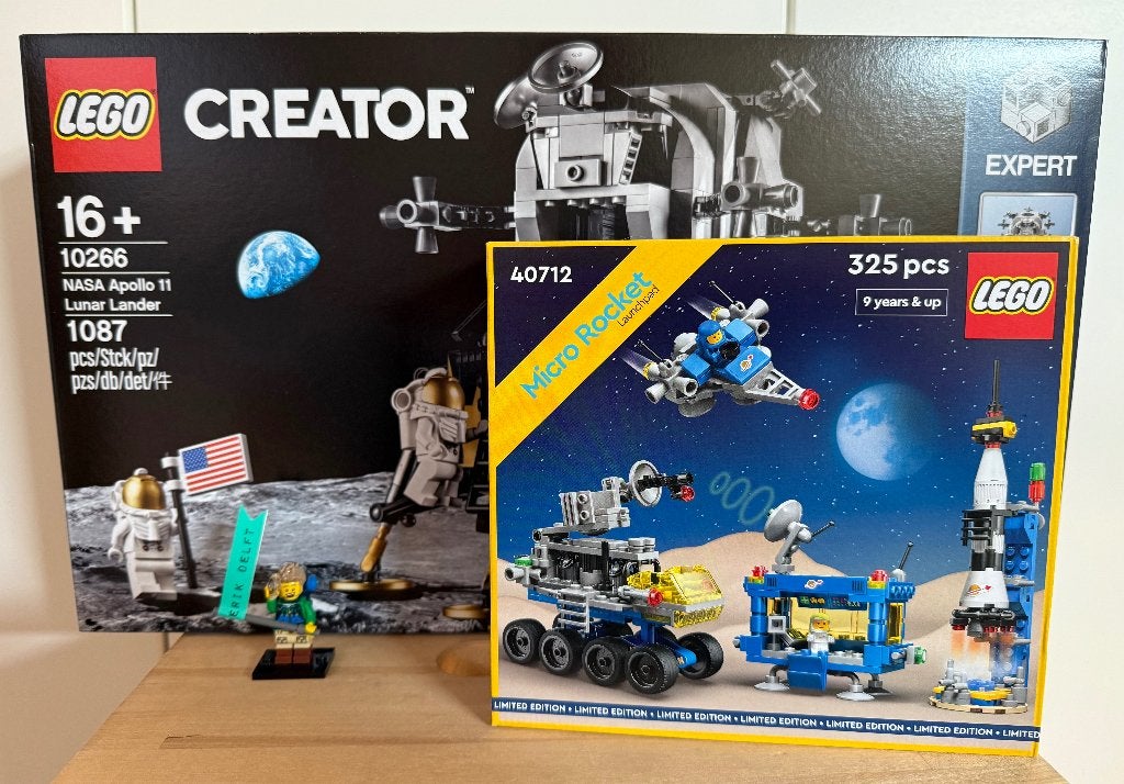 LEGO 10266 | NASA Apollo 11 Maanlander | NEW + 40712, Ophalen, Lego, Nieuw, Compleet