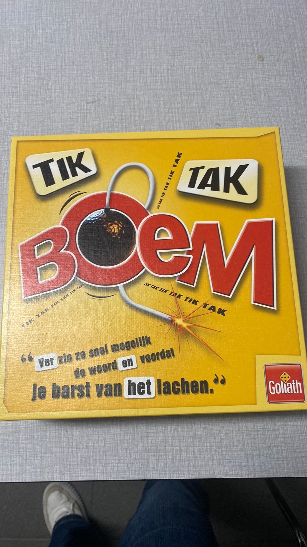 Gezelschapsspel Tik Tak Boem, Vijf spelers of meer, Ophalen of Verzenden, Zo goed als nieuw