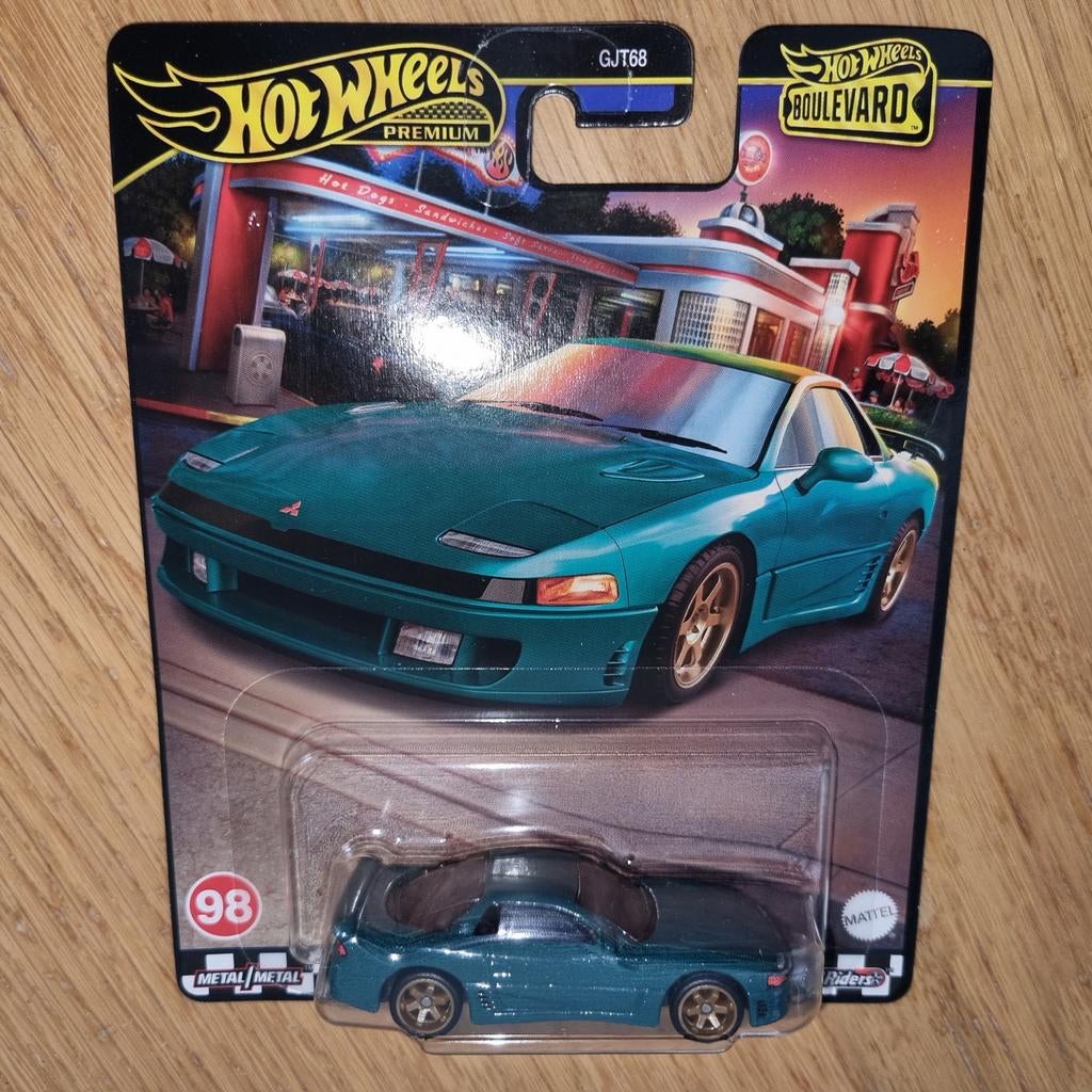 09 - Hotwheels Mitsubishi 3000GT in verpakking., Ophalen of Verzenden, Nieuw