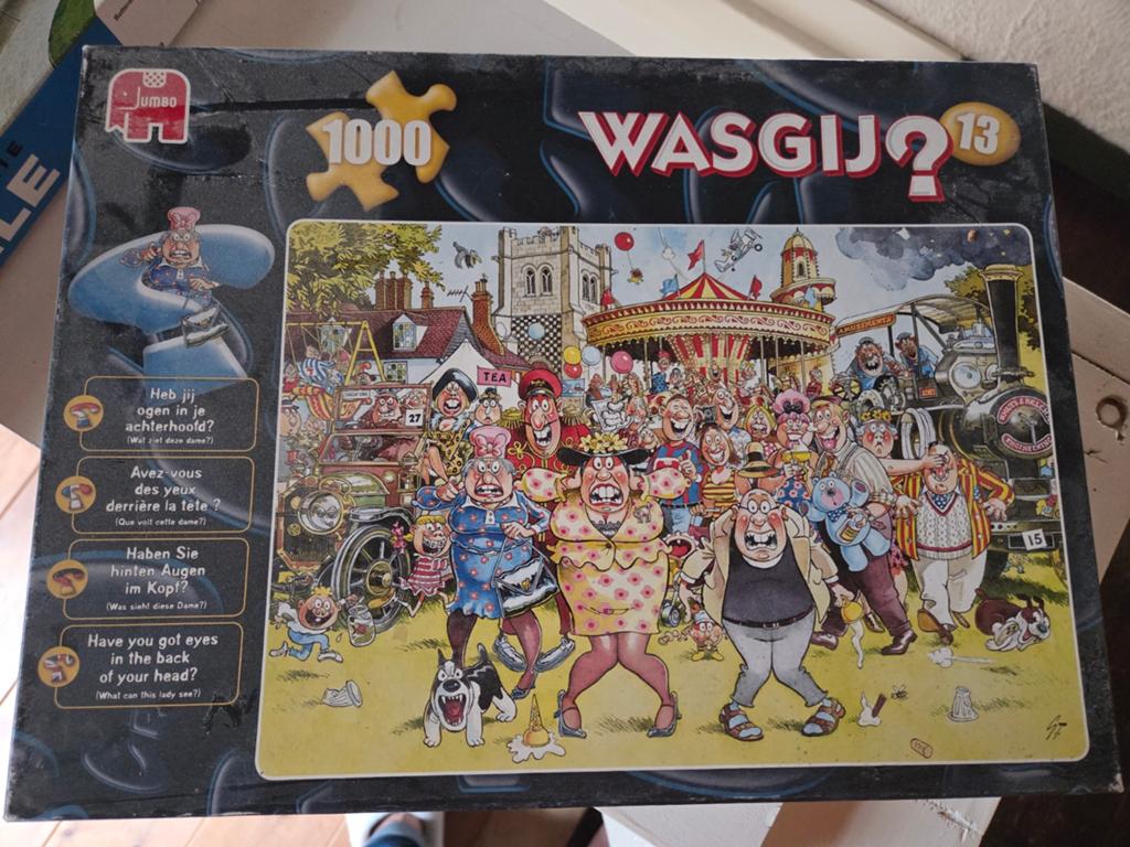Wasgij PUZZEL 1000 stukjes, Hobby en Vrije tijd, Denksport en Puzzels, Ophalen of Verzenden, 500 t/m 1500 stukjes, Zo goed als nieuw