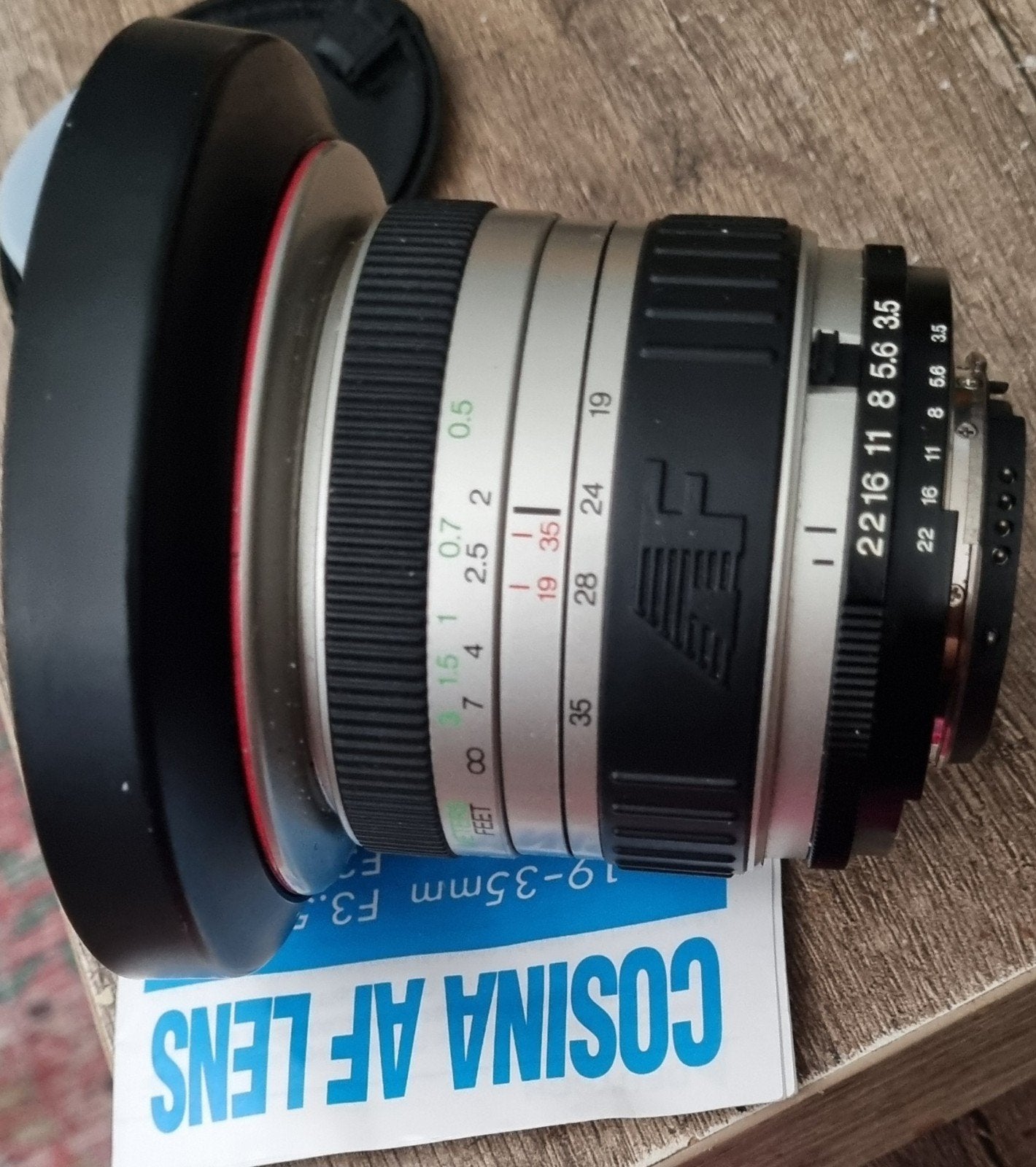 Cosina AF Lens 19-35mm F3.5-4.5 MC - Groothoeklens, Overige merken, Autofocus, Groothoeklens, Ophalen of Verzenden