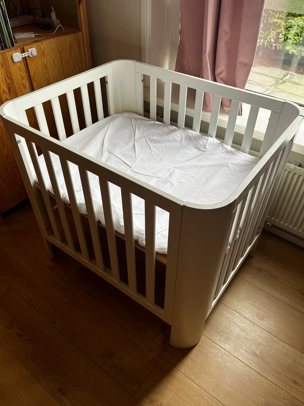 Box met boxmatras, Ophalen, Gebruikt