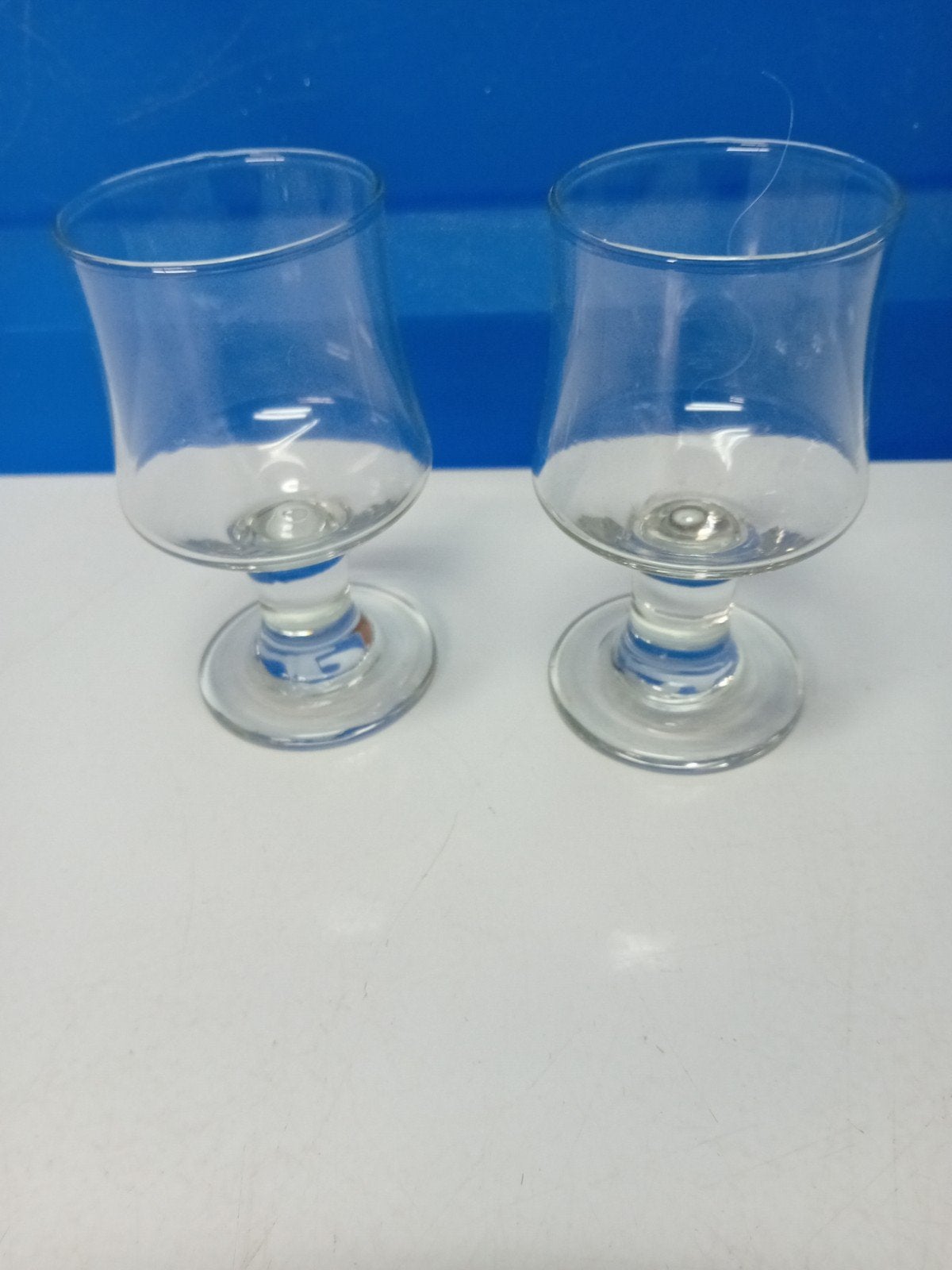 2 sherryglazen, Ophalen of Verzenden, Zo goed als nieuw, Overige typen