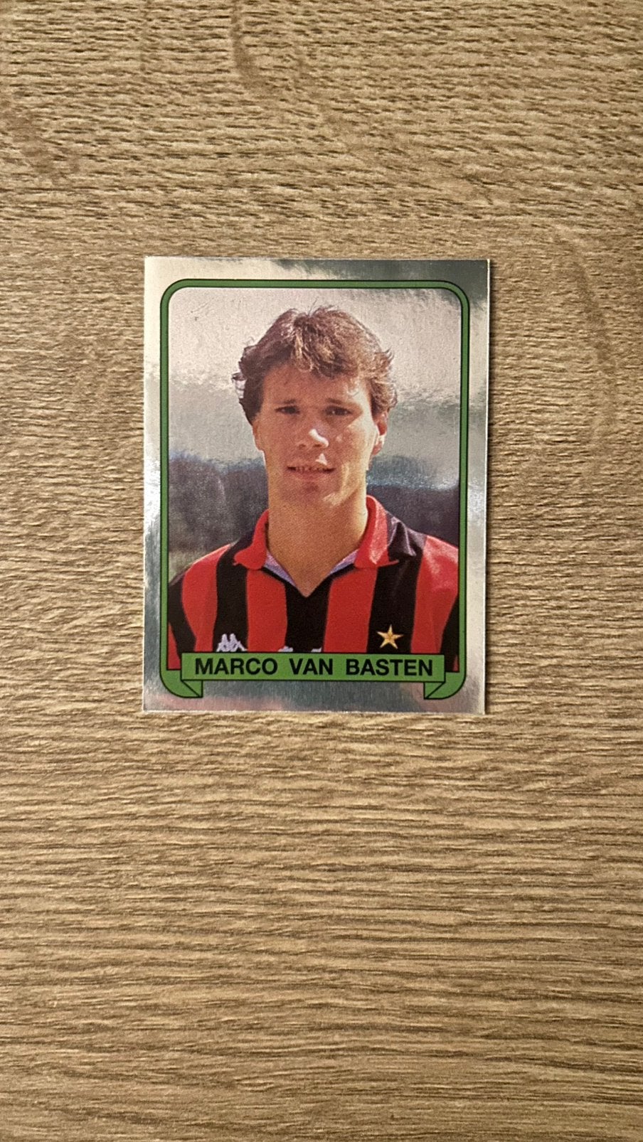 Panini Voetbal 88 plaatje Marco van Basten, Verzenden, Zo goed als nieuw, Plaatje