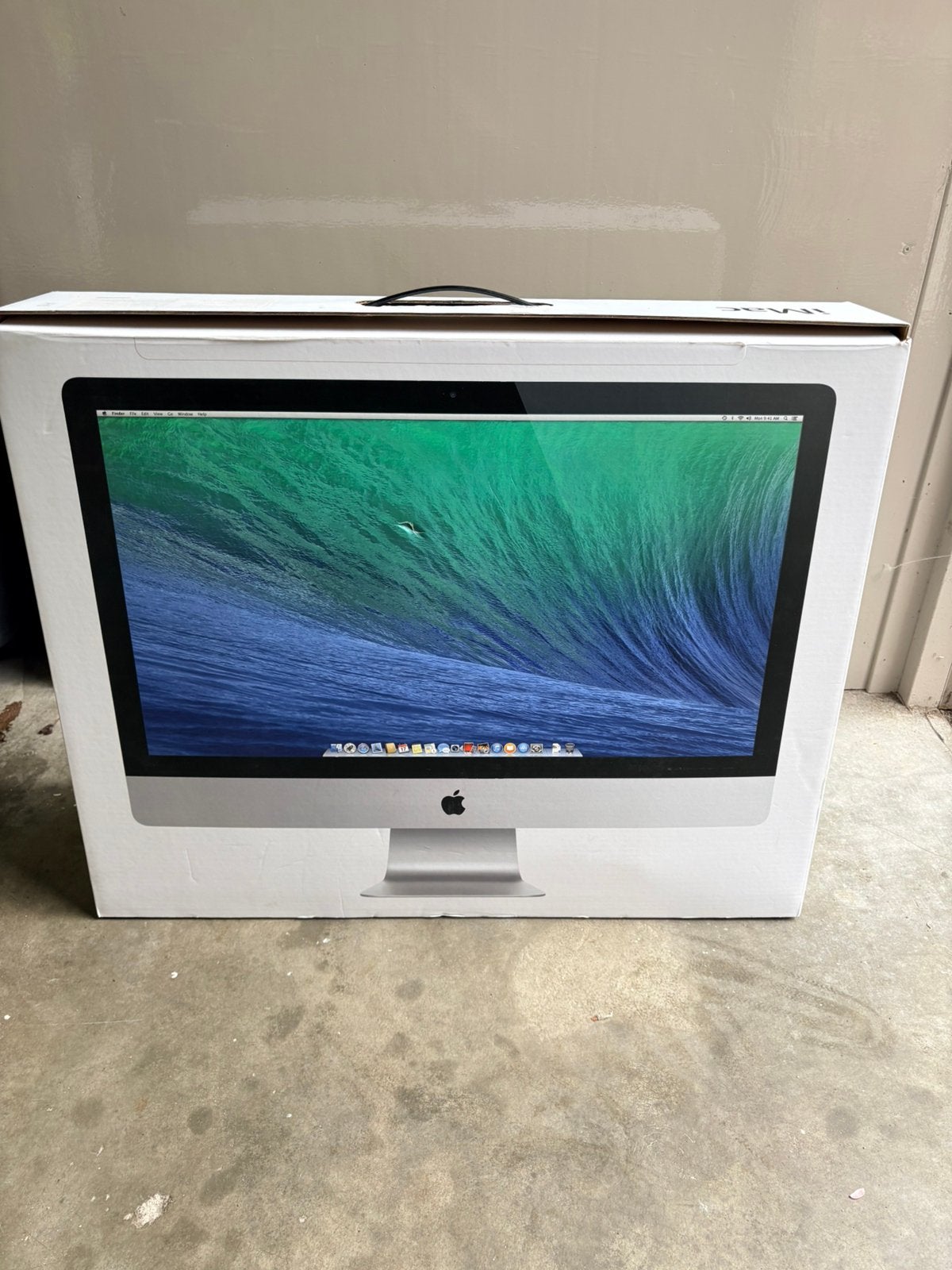 Imac met 27 inch beeldscherm met achtergrondverlichting, Computers en Software, Ophalen, Gebruikt, IMac