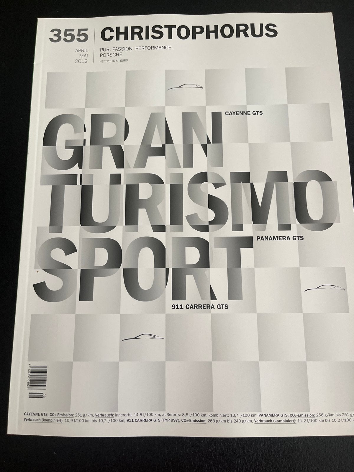 Christophorus Porsche Magazine 355 - Duitstalig, Ophalen of Verzenden, Gelezen