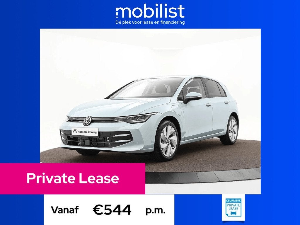 Volkswagen Golf Life Edition 1.5 eHybrid 204 PK 6 versn. DSG, 1498 cc, Blauw, Bedrijf, Nieuw
