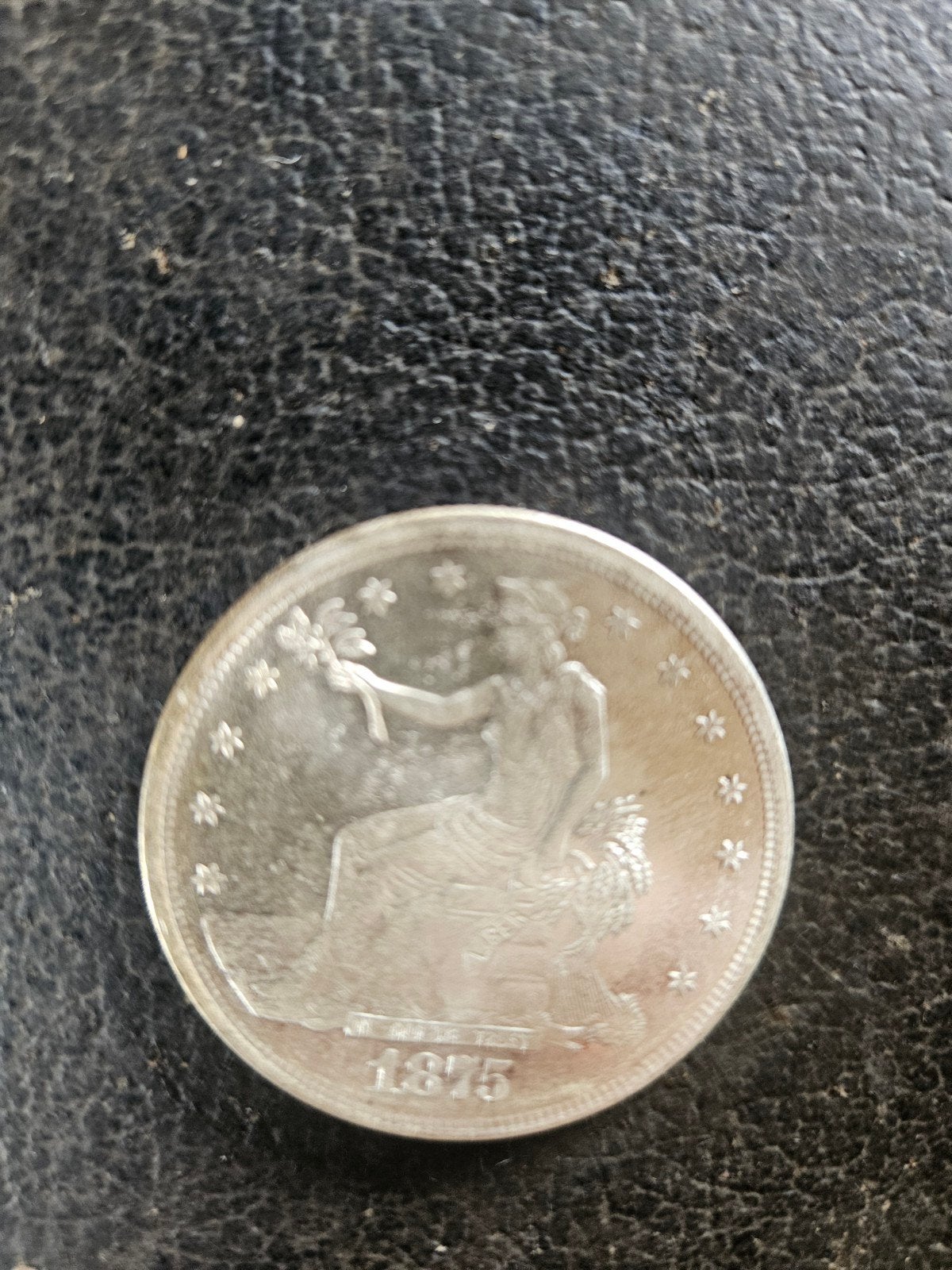 Amerikaanse Trade Dollar 1875, Ophalen of Verzenden, Zuidoost-Azië, Losse munt