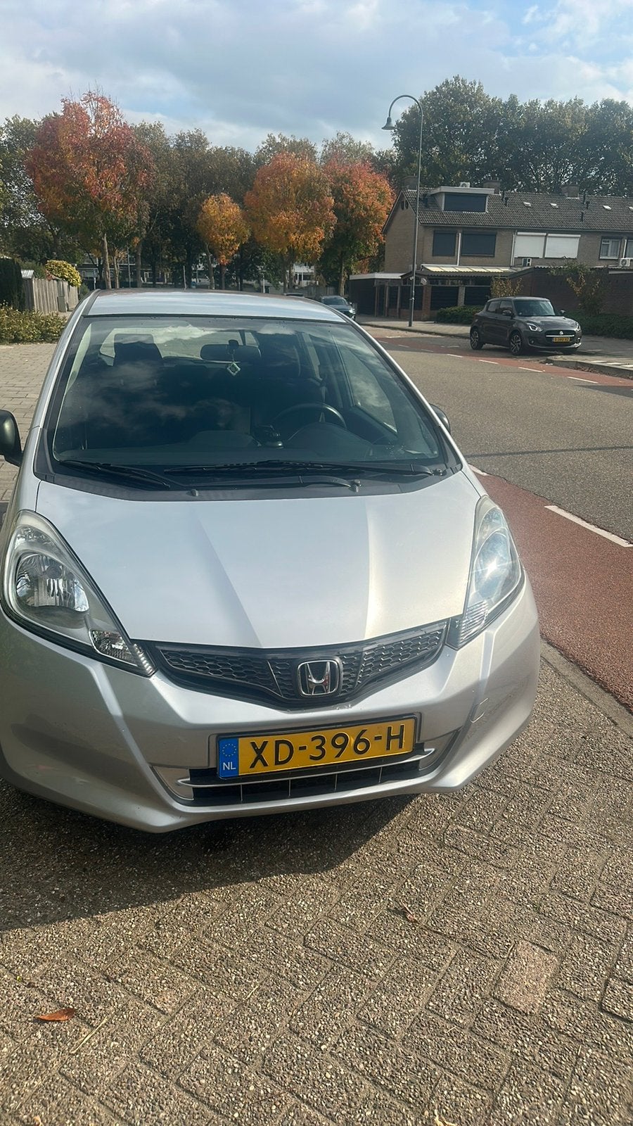 Honda Jazz 1.2 2011 Grijs, Auto's, Voorwielaandrijving, 450 kg, 40 €/maand, 4 cilinders