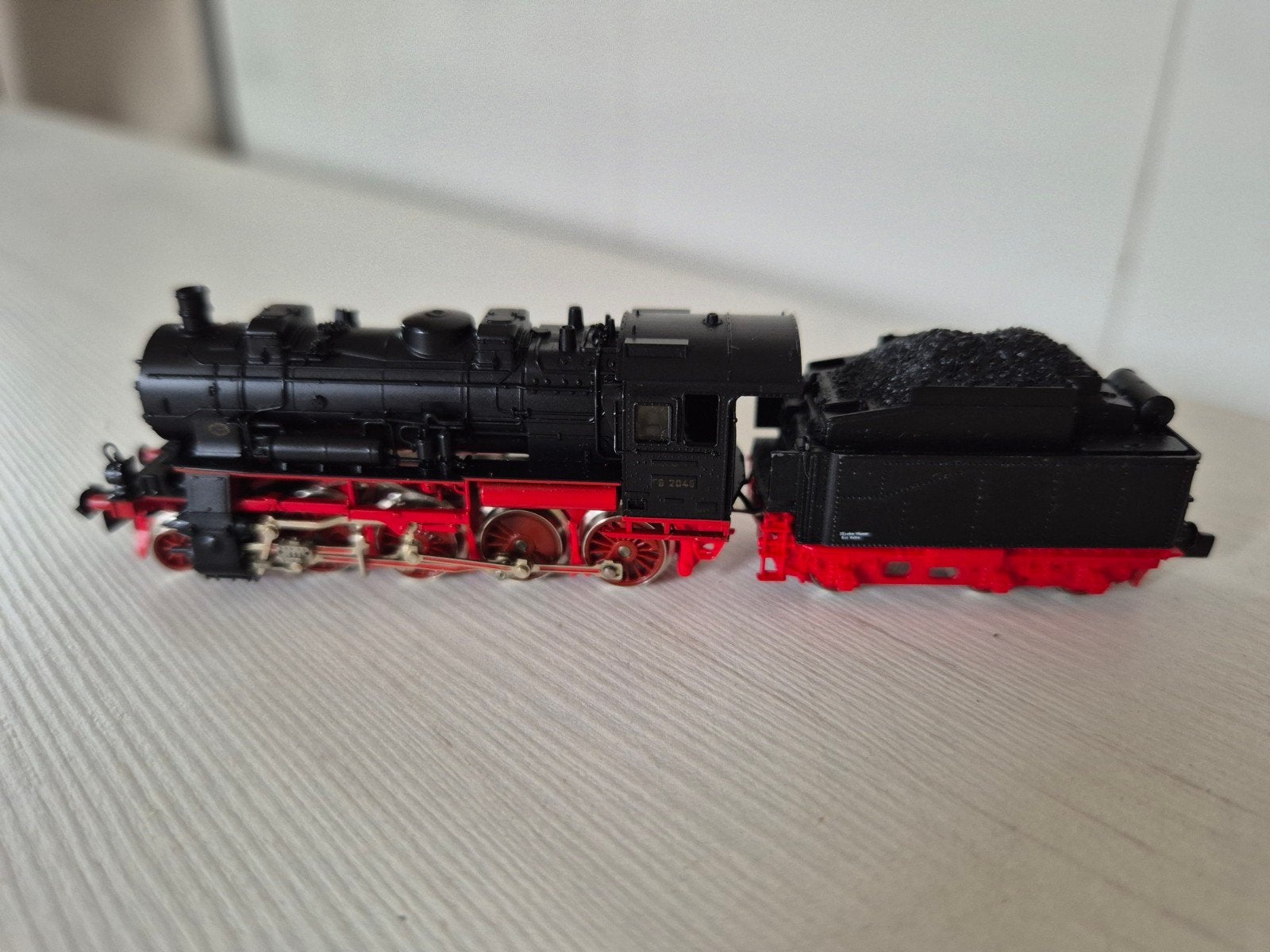 Nette Nette Fleischmann N-spoor BR56 stoomloc 7156, Gebruikt, Fleischmann, Ophalen of Verzenden, Gelijkstroom