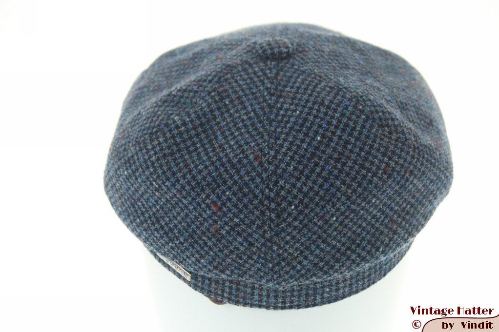 Panelenpet Stetson blauw wol katoen 55,5 = S tot XS nieuw, Stetson, Nieuw, Ophalen of Verzenden, Pet
