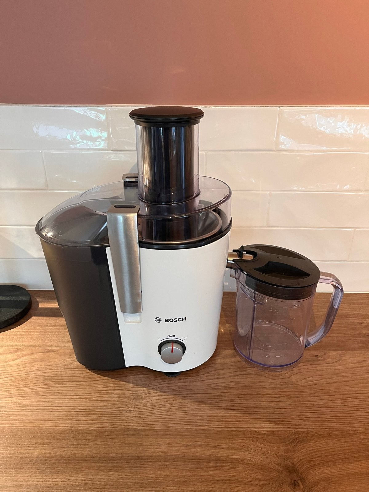 Bosch VitaJuice 2 MES25A0 sapcentrifuge 700W – juicer, Ophalen, Zo goed als nieuw, Elektrisch, Sapcentrifuge